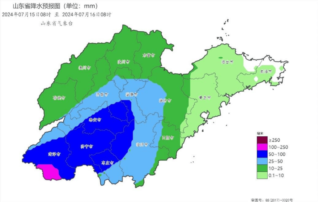 局部大暴雨!下周,山东将迎新一轮降雨