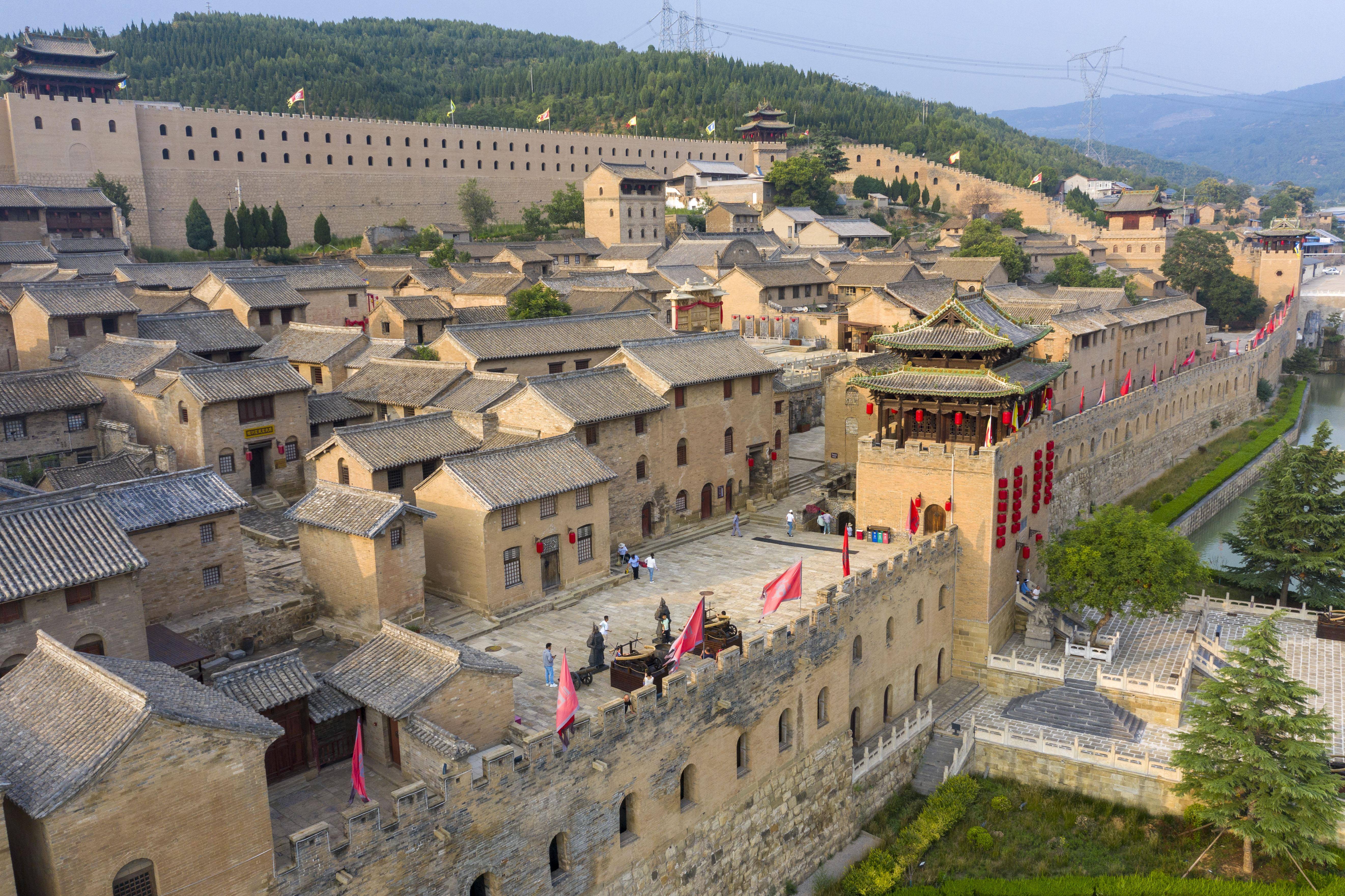 沁水湘峪古堡图片