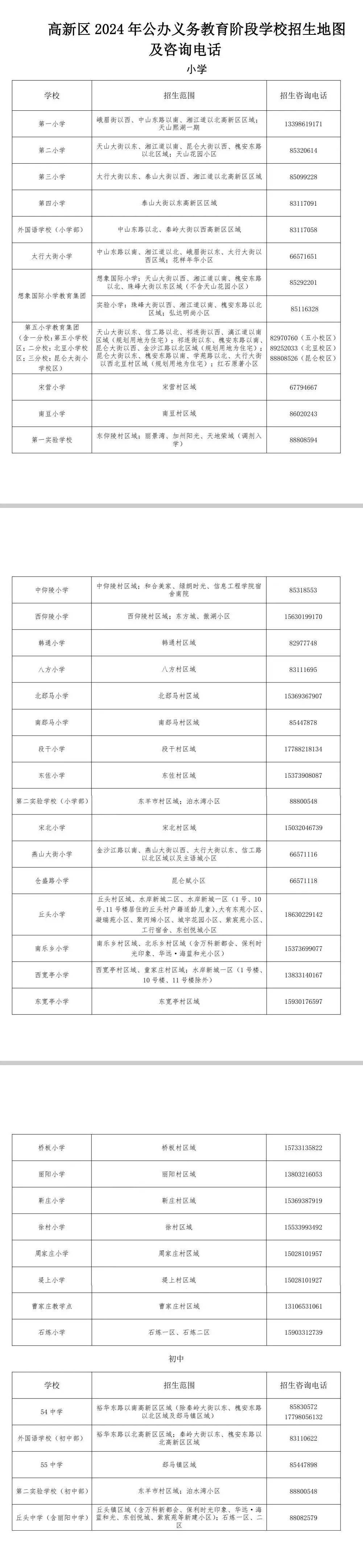 石家庄小学排名图片