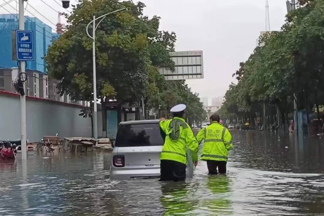 河南许昌洪水图片