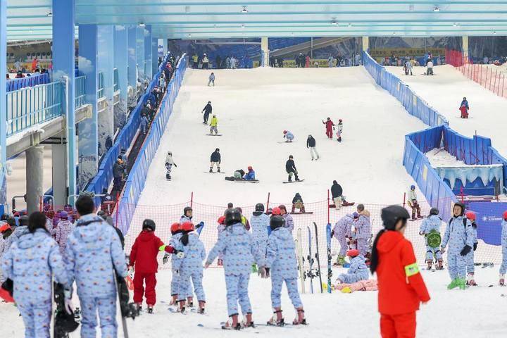 常州龙凤谷四季滑雪场图片