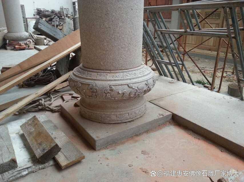 古建寺庙石雕柱墩柱础的修复与保护