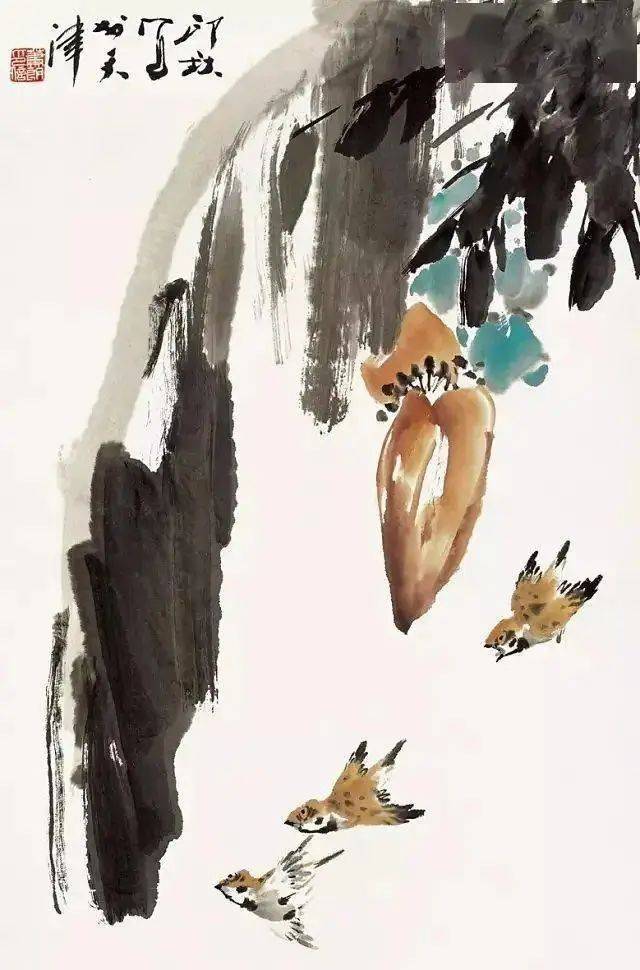 芭蕉入画,"家大业大"_楚生_书法_国画