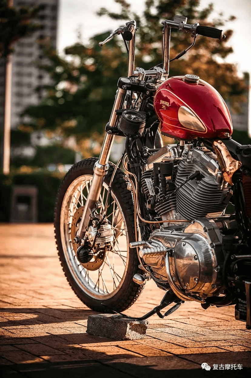 这台哈雷883的老味儿十足 | 每日一车