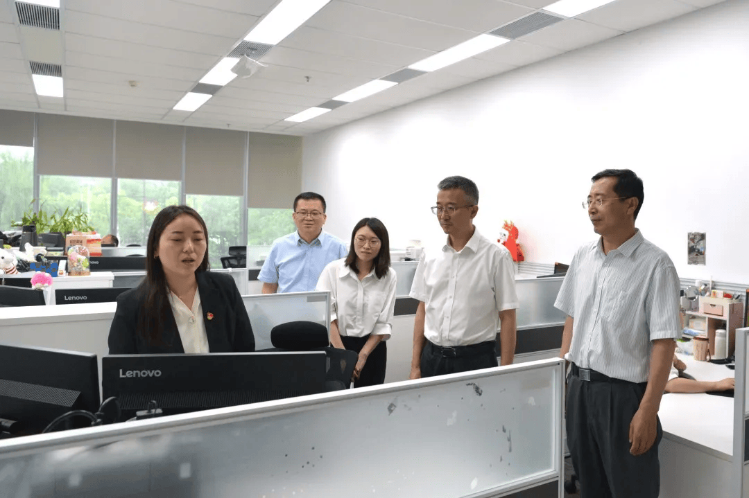 孟波局长到北京市知识产权保护中心调研指导工作