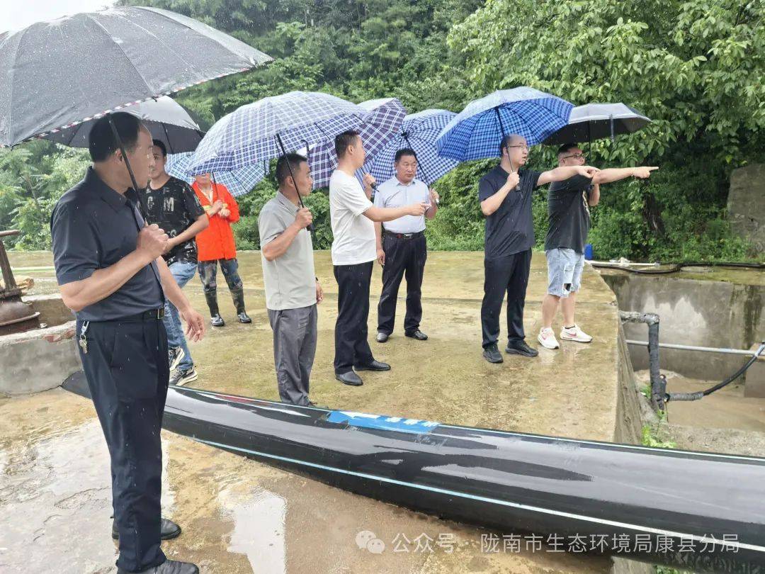 李凯现场检查汛期环保设施运行和环境安全工作