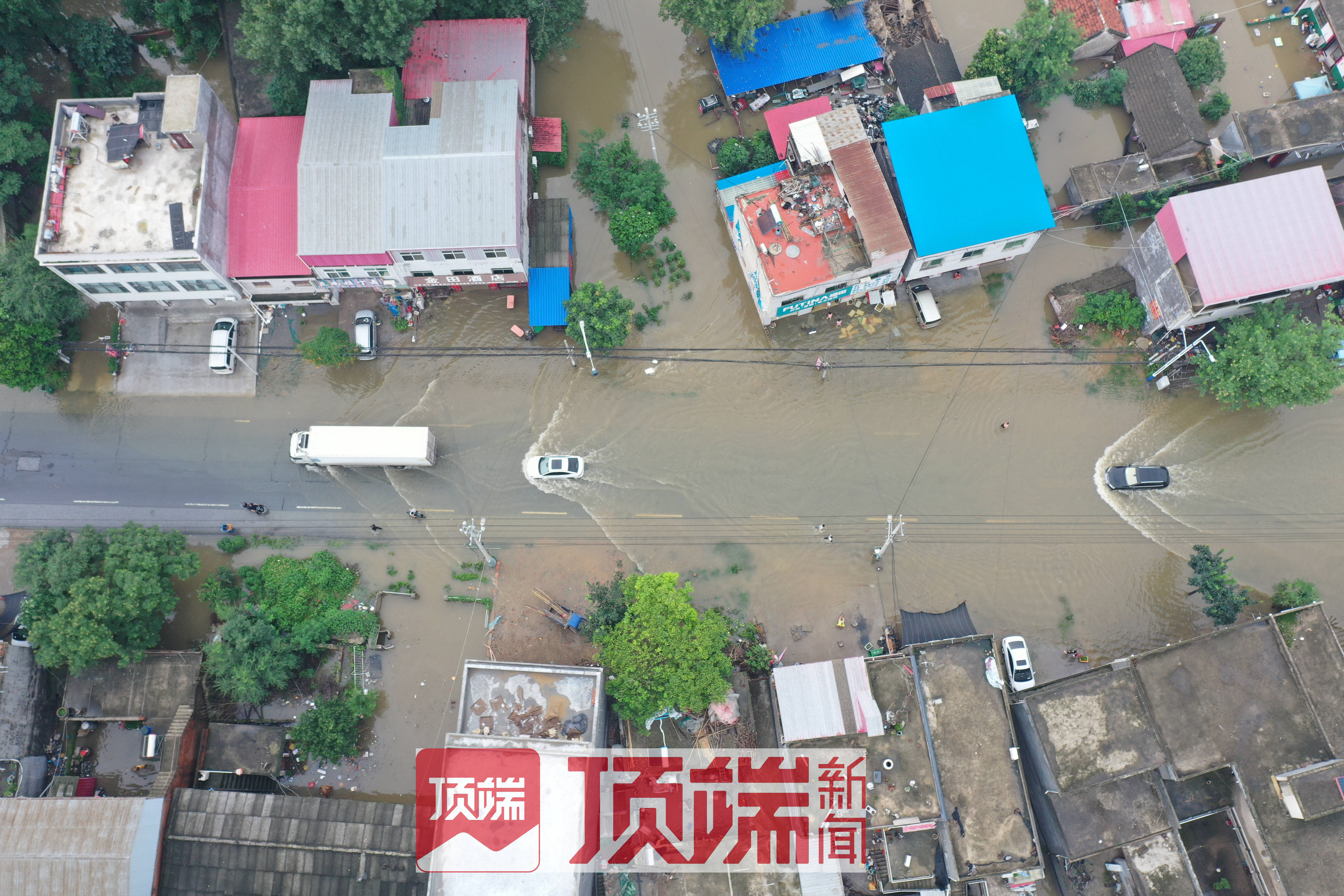 河南南阳水灾图片