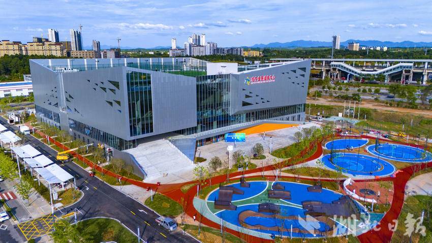 咸宁市全民健身中心即将试运营