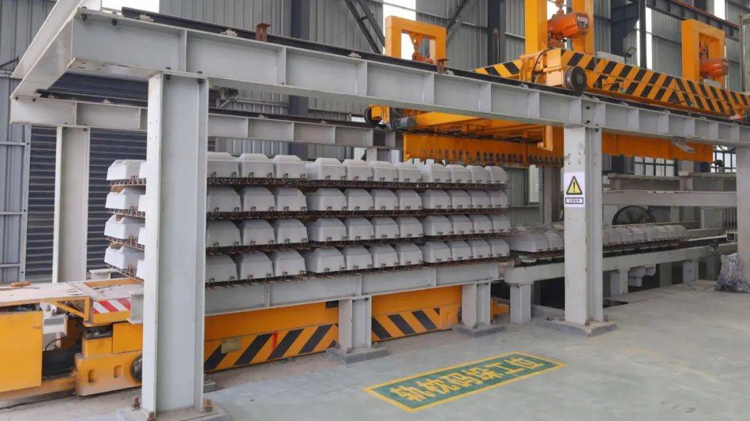 轨枕"智造"助力沿江高铁建设加速_生产_天门_赵维