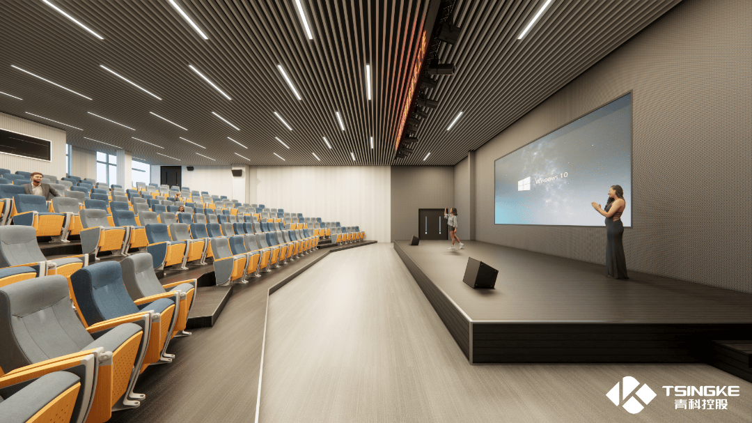 报告厅效果图餐厅效果图风雨操场效果图开放活动区效果图景观设计景观