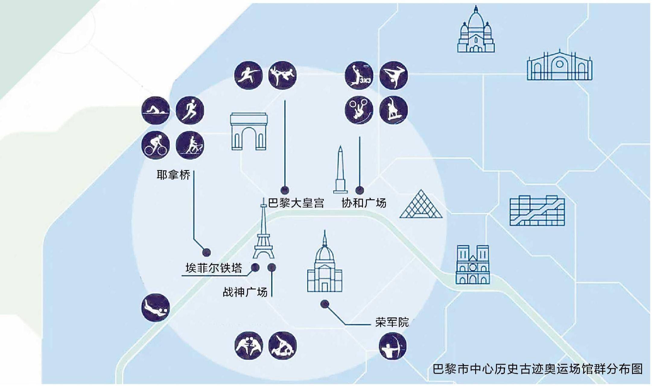 奥运会场地平面图图片