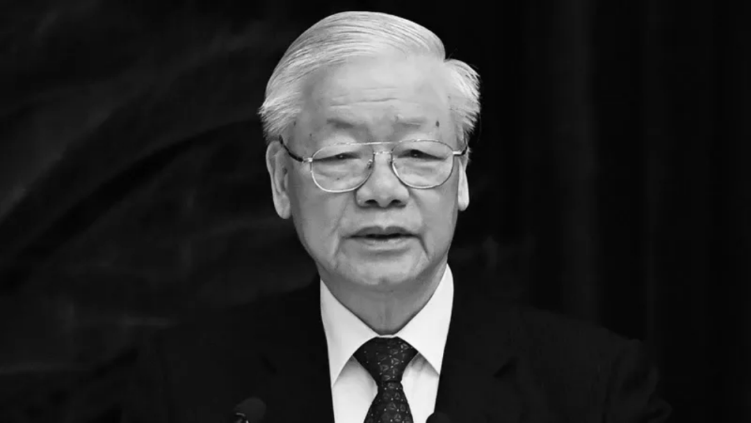 阮富仲病逝，越南政局……_越共中央_苏林_国家电视台