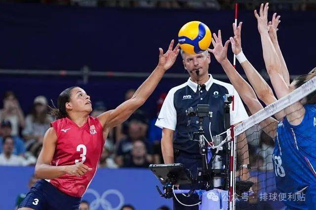 美国女排3:2力挫塞尔维亚 涉险赢得巴黎奥运首胜