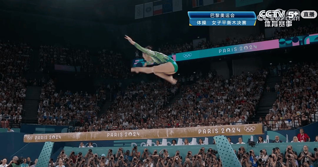 【奥运】周雅琴女子平衡木摘银!