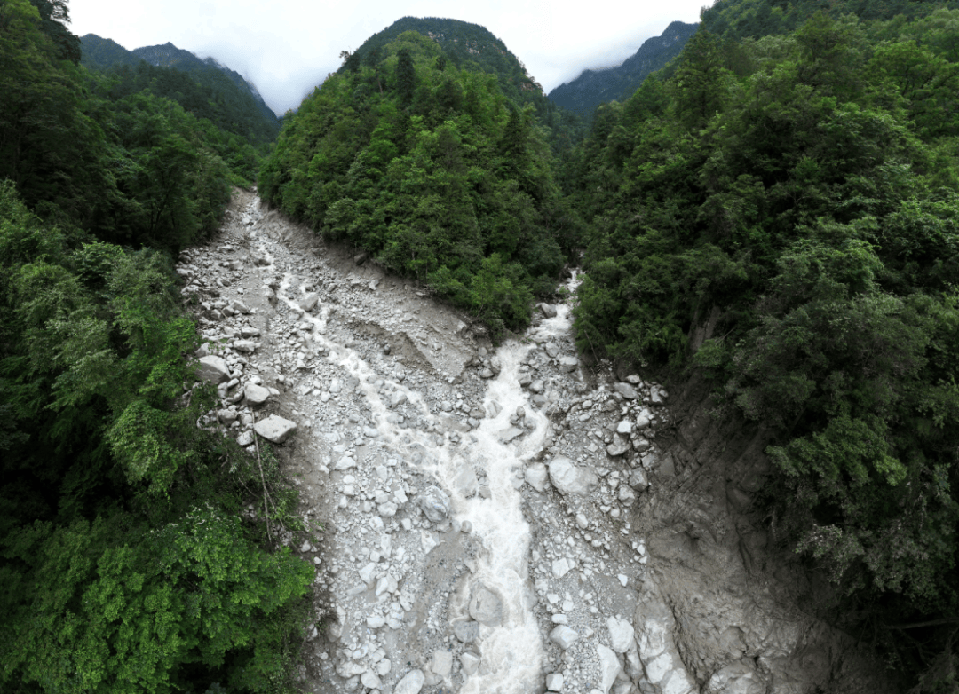 蓟县泥石流图片