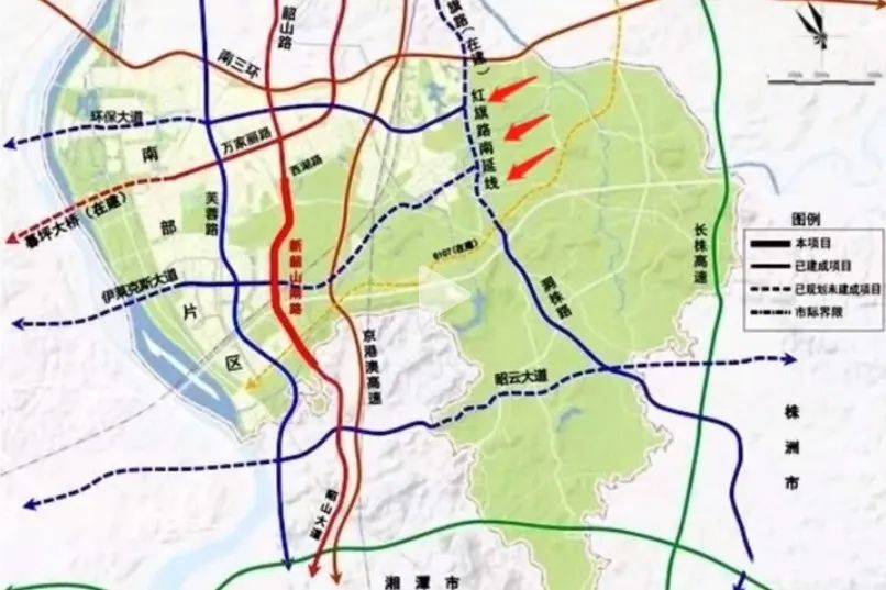 万载株潭规划西路图片