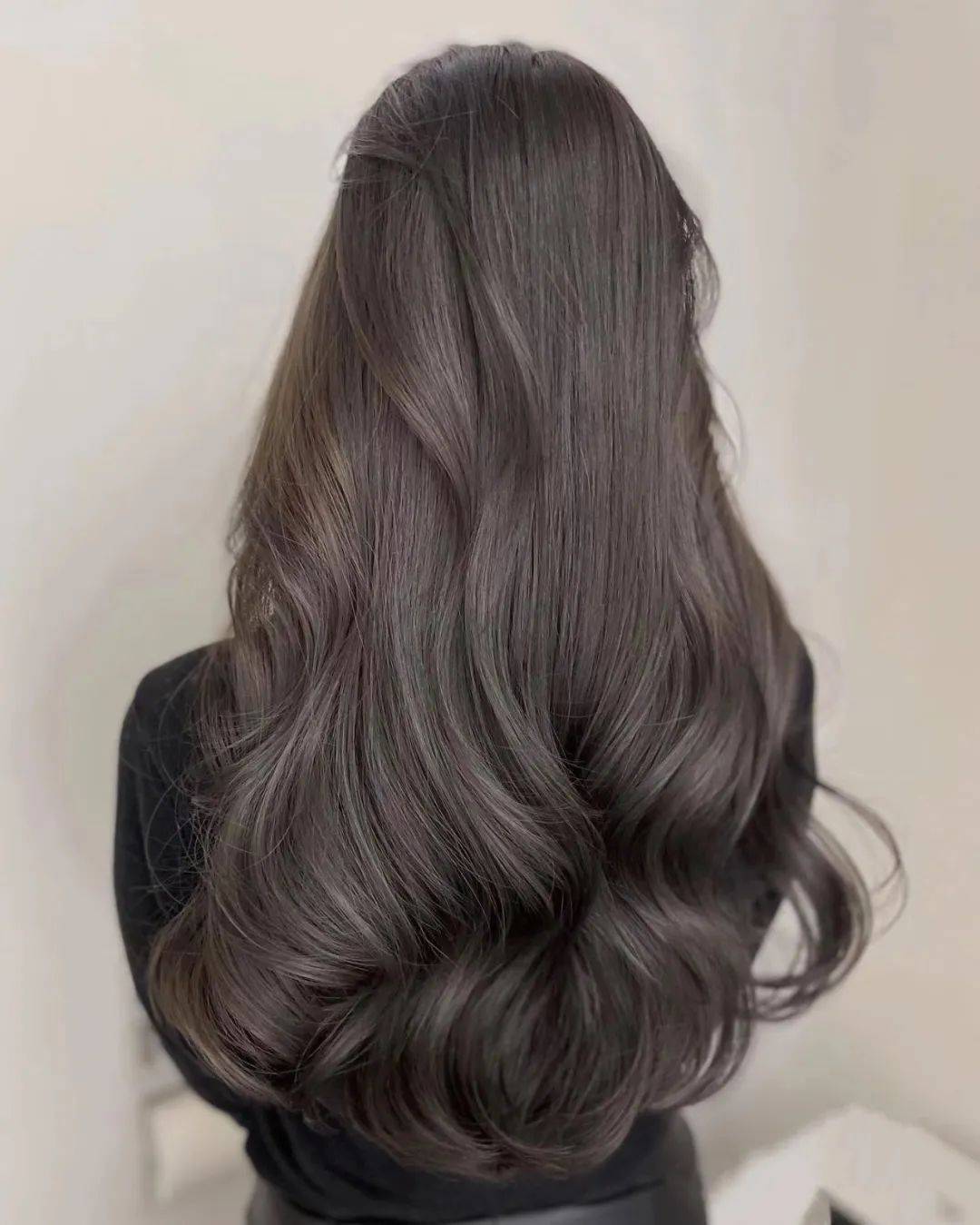 韩式雾感灰棕,jisoo同款