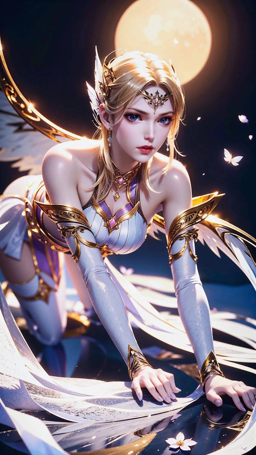 斗罗大陆:千仞雪精美壁纸来了,第七张最漂亮,可惜爱上了唐三