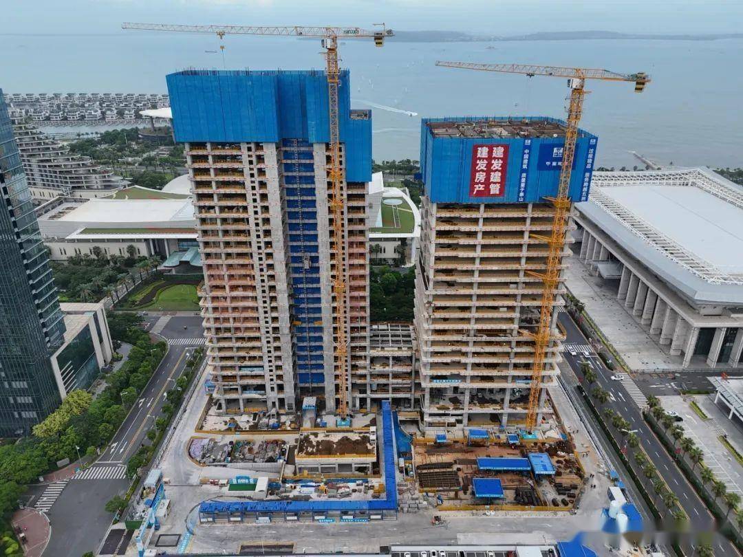 中建三局华南公司一批重点项目节点上新