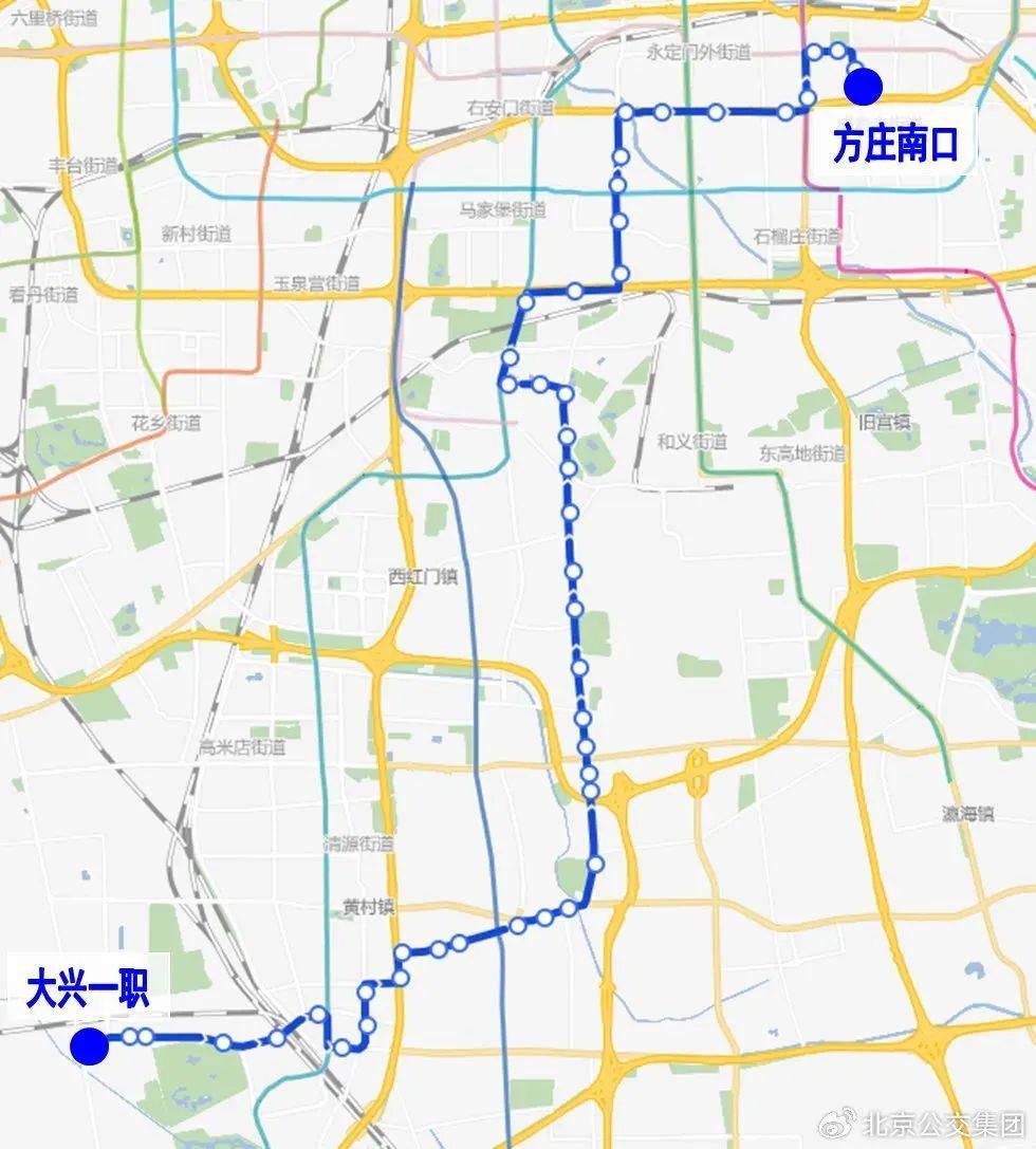 958路公交车路线图图片