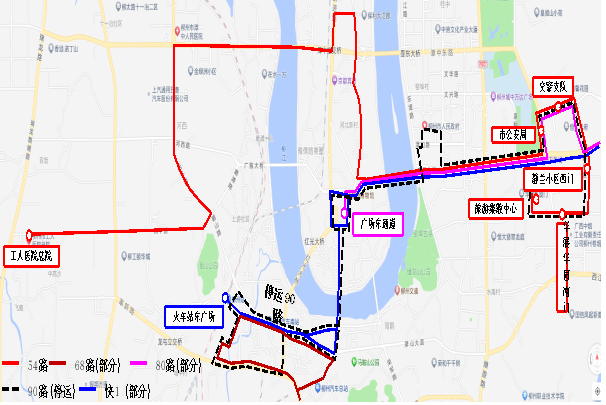 柳州市拟调整11条公交线路