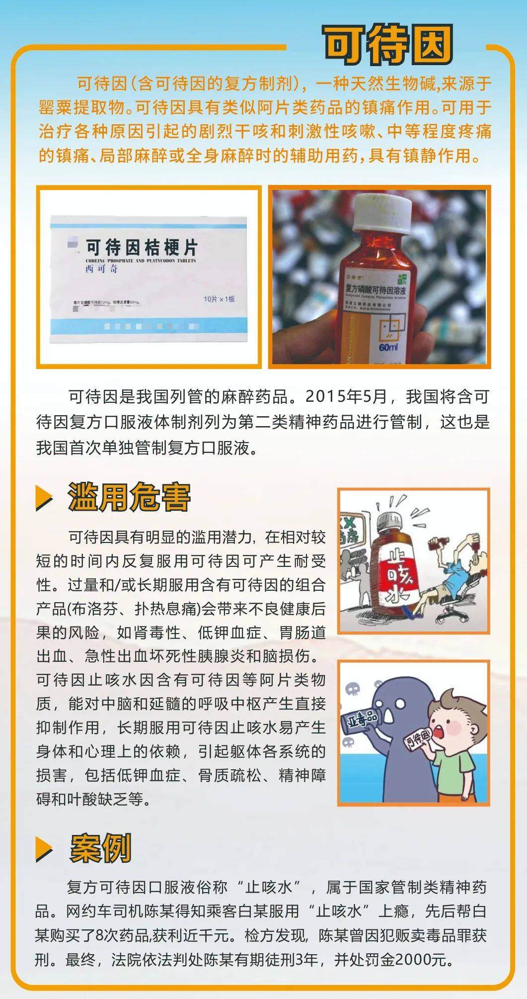 可待因 毒品图片