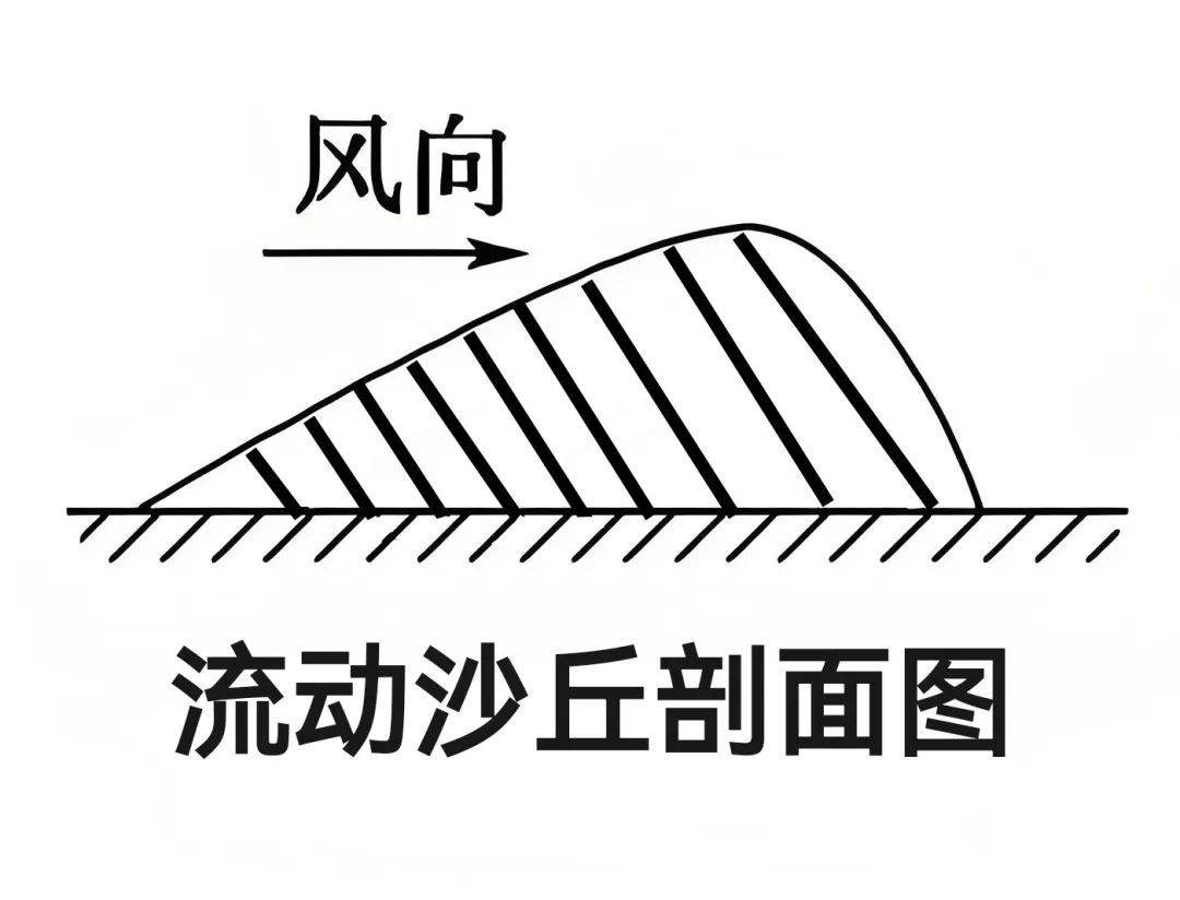 高考地理中的三种风成地貌