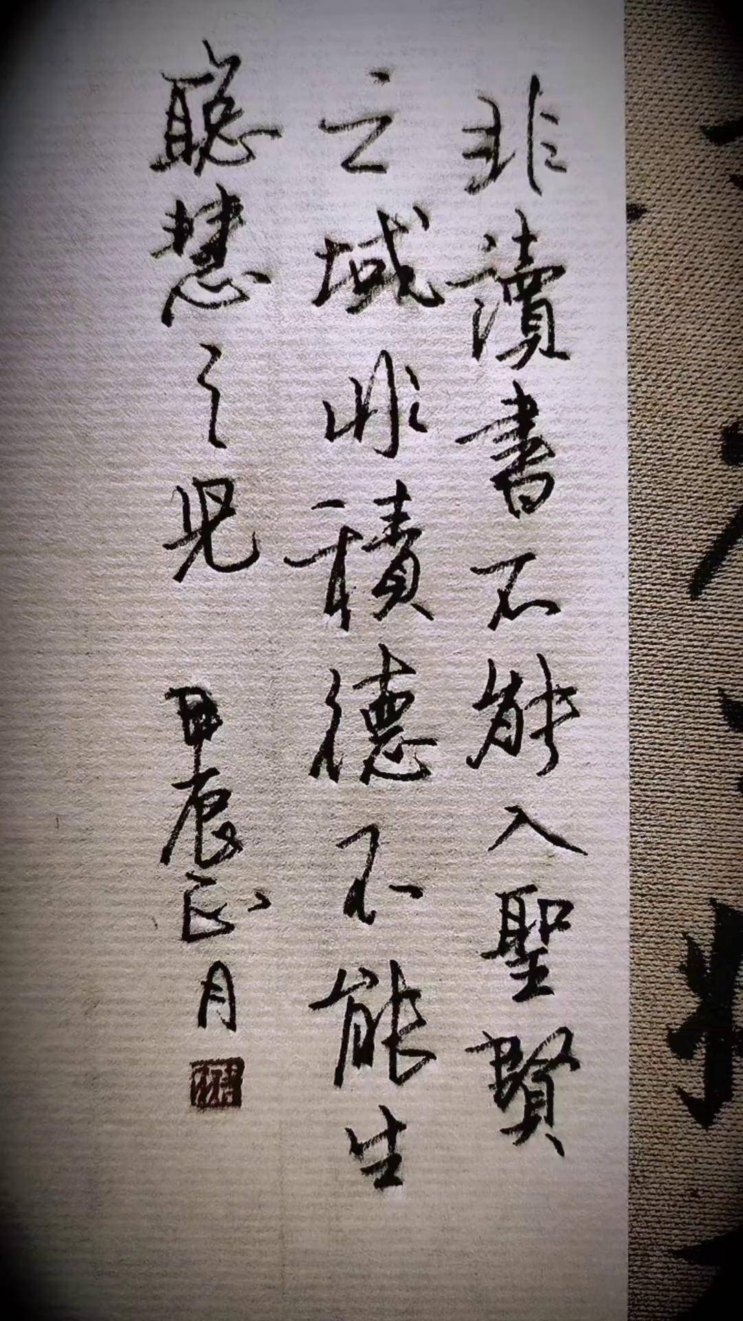 原创书法作品 江湖体 钢笔字行书 练字静心 手写硬笔