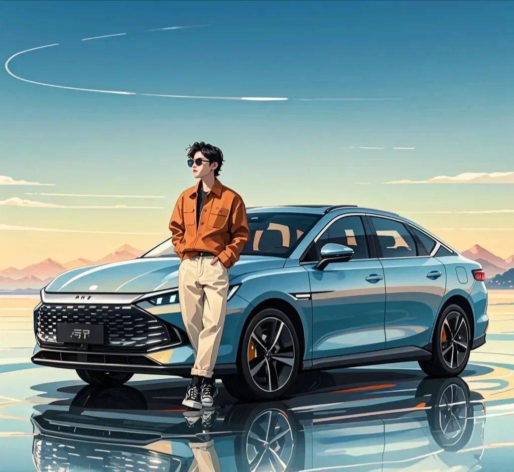 国之光比亚迪车主头像!