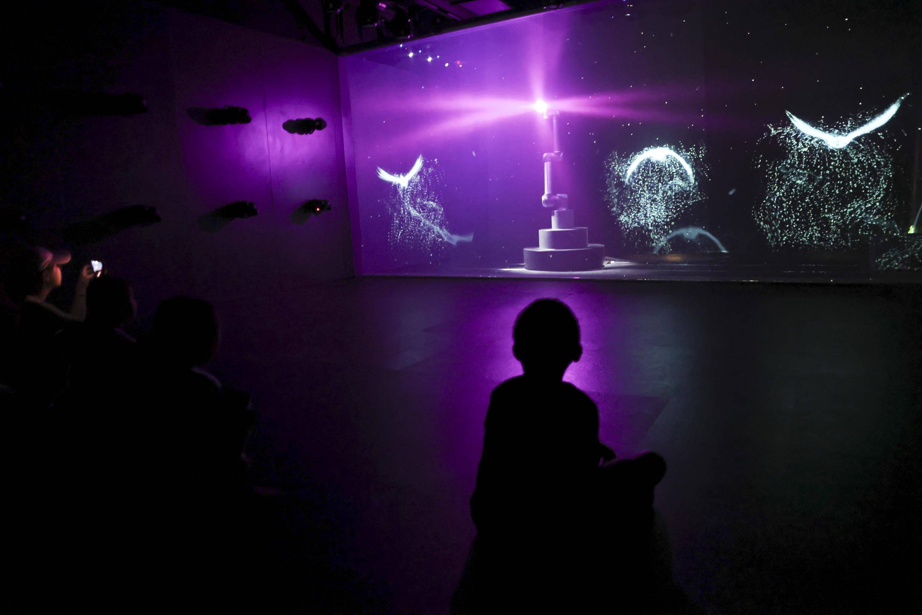 摄位于海淀区的光科技馆立足于"光科普,光智慧"等科普资源,以光影科技