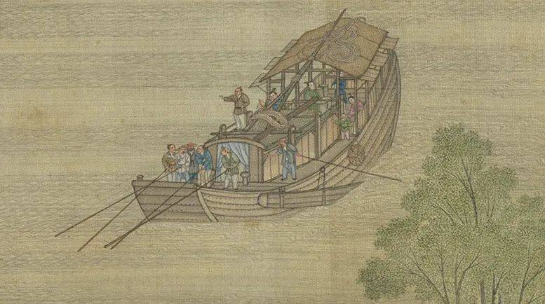 『舟楫中国』特展探秘——大运河上的舟楫_客船_战船_舟船