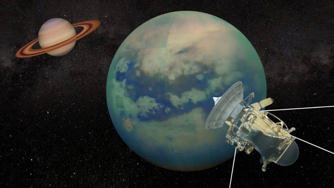 美国国家航空航天局（NASA）的卡西尼号飞船在坠毁前看到了土星卫星土卫六海洋中的秘密_研究_反射_数据
