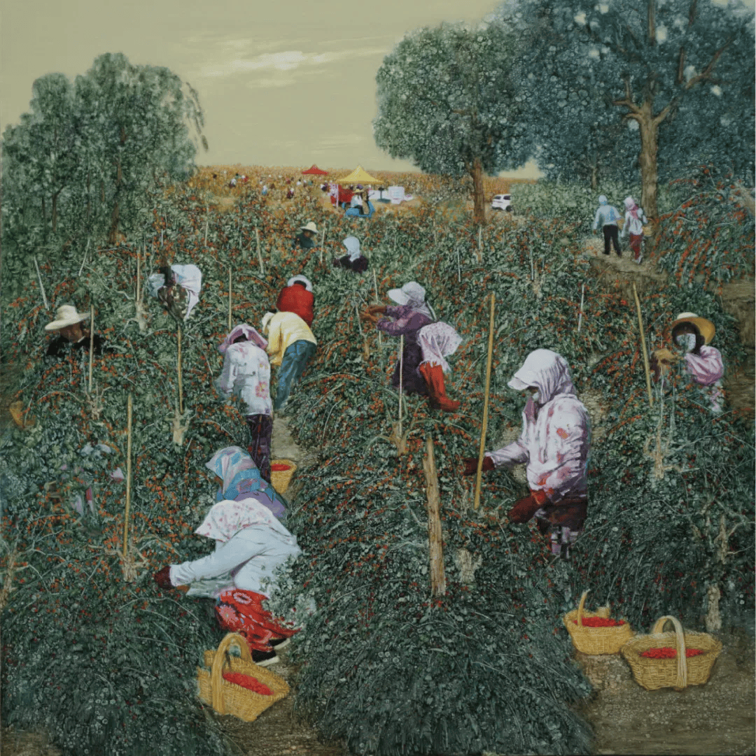第十四届全国美展宁夏入选作品欣赏_cm_油画_曹自杰