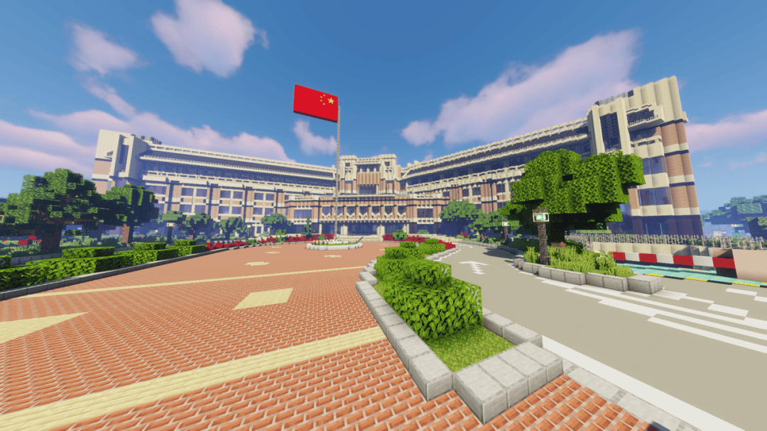 "像素上应"中的奉贤校区全景《像素上应:上海应用技术大学复原计划》
