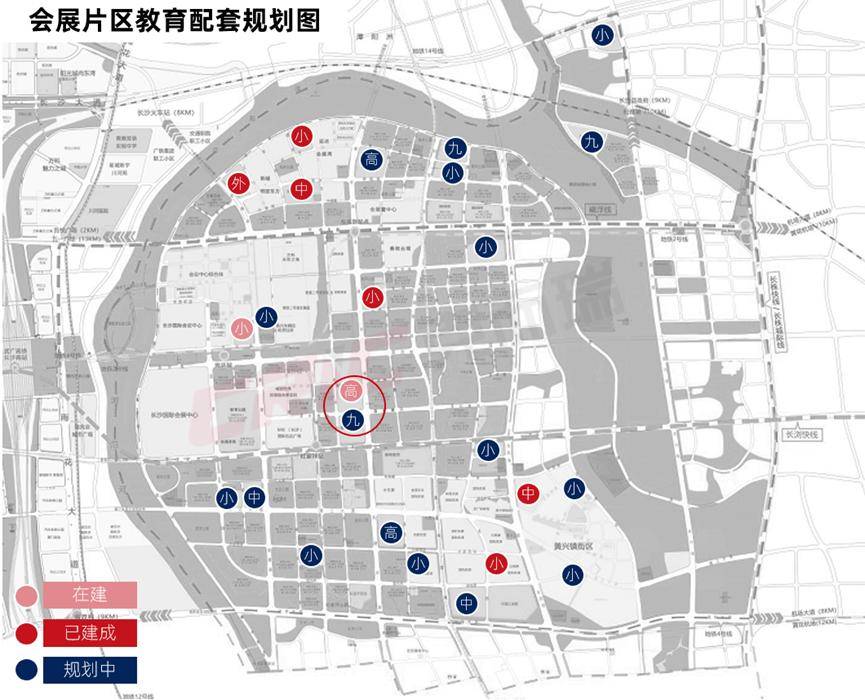 长沙会展片区规划地图图片