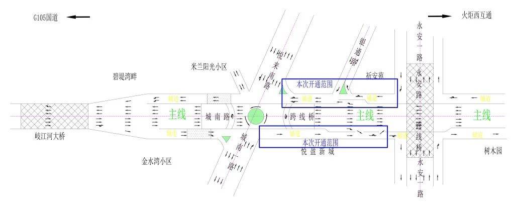 中山市南外环改造图图片