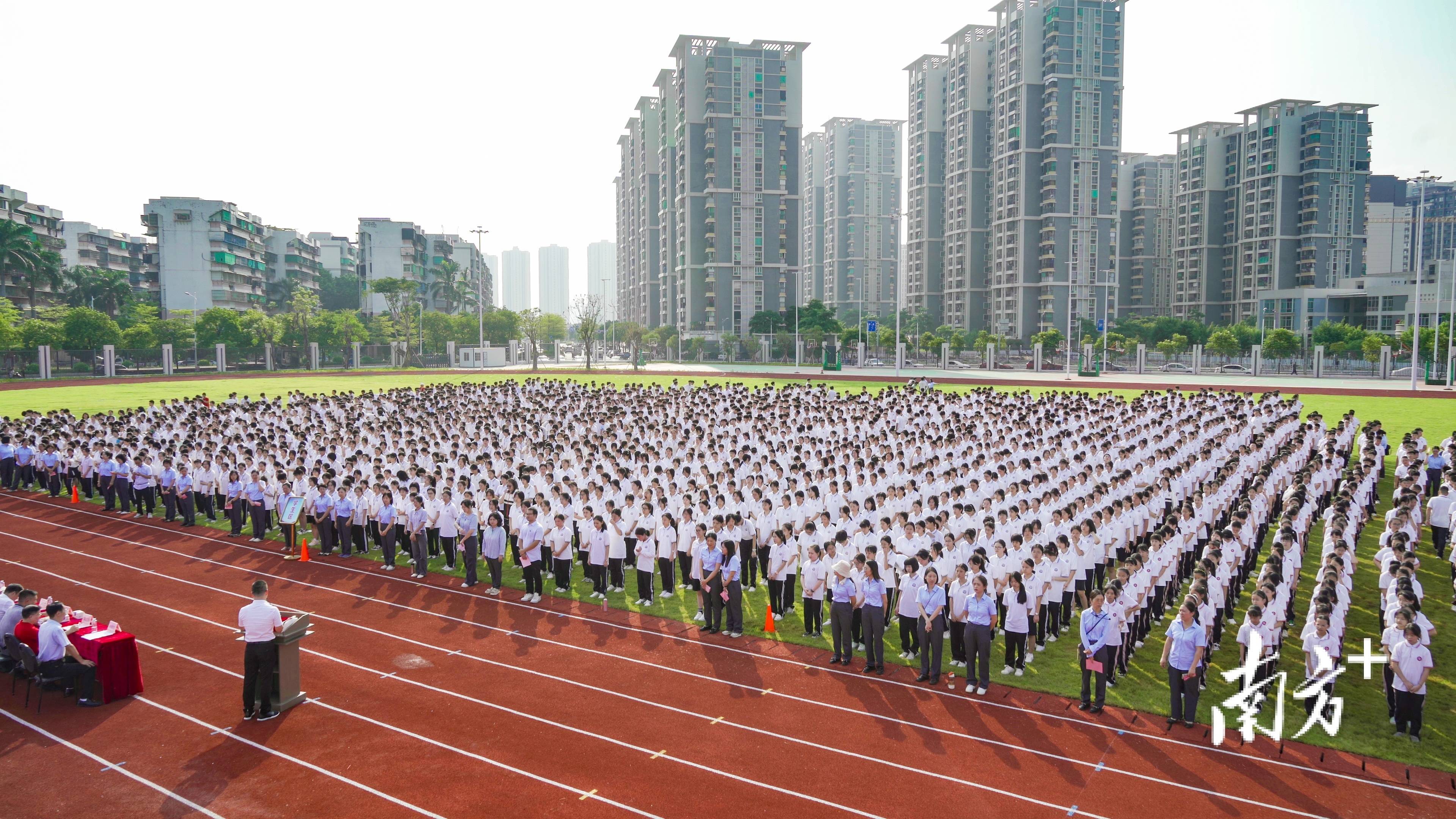 开学啦,迎来首批新生!快来看汕头二中新校区新面貌