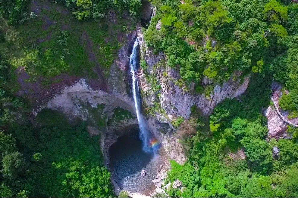 丽水石门洞风景区图片