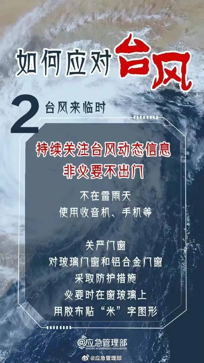 台风iii级应急响应启动!