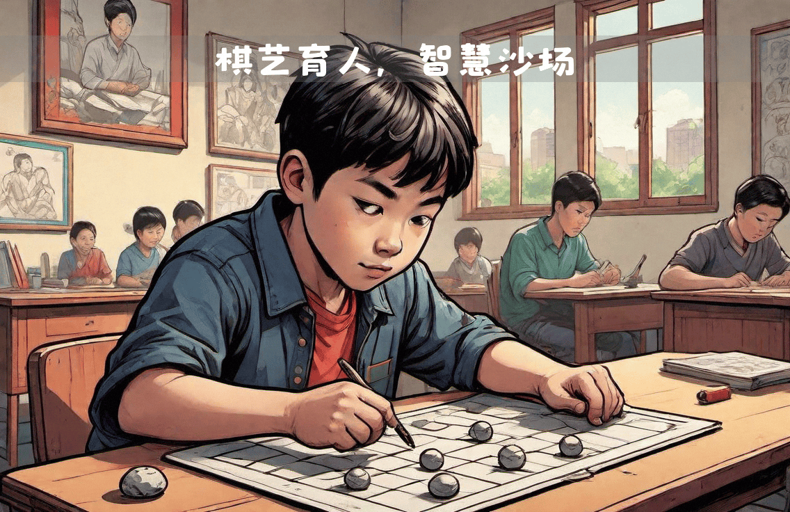 围棋少年山崎图片