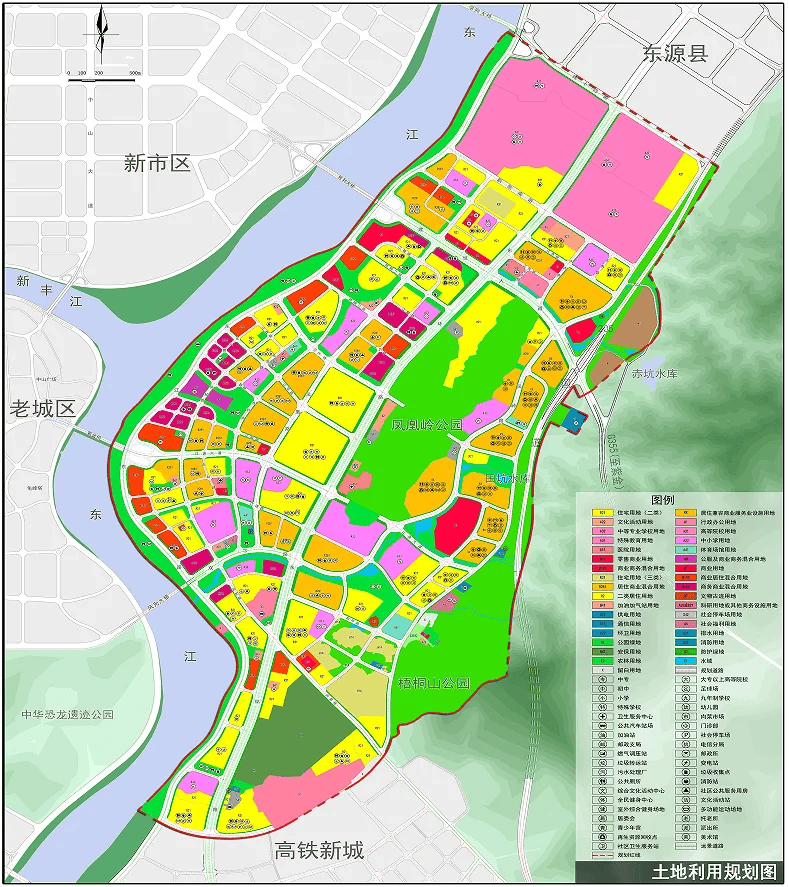 公示!河源江东新区城市建设起步区控制详细规划(草案)