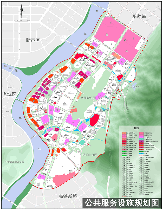 河源江东新区城市建设起步区控制详细规划