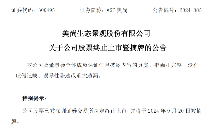 昔日百亿“大牛股”退市！连续财务造假8年半，女老板还“坐庄”