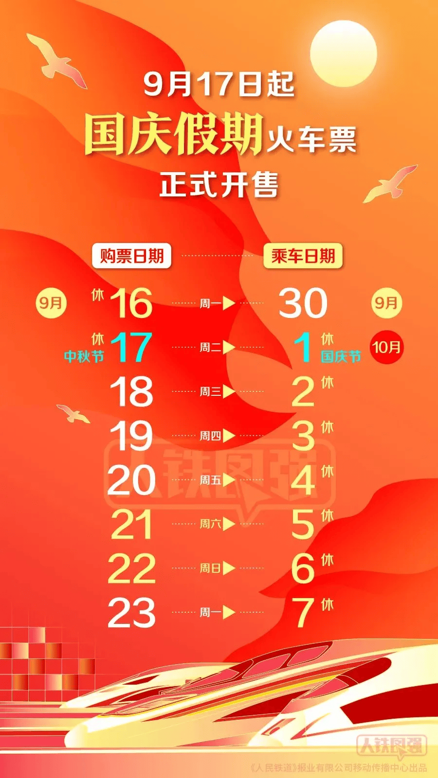北京公布国庆放假安排!节前节后有调休
