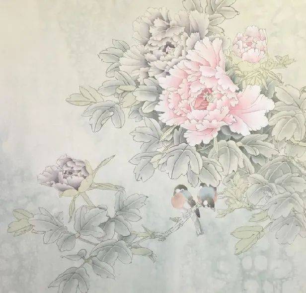 【国画教程】工笔《鸟语花香》教程