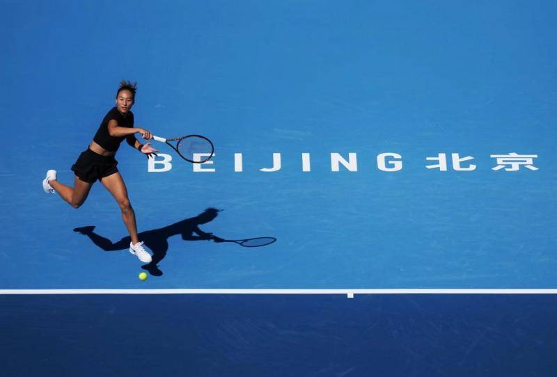 中网｜郑钦文升至女单5号种子 钻石球场训练给粉丝发福利