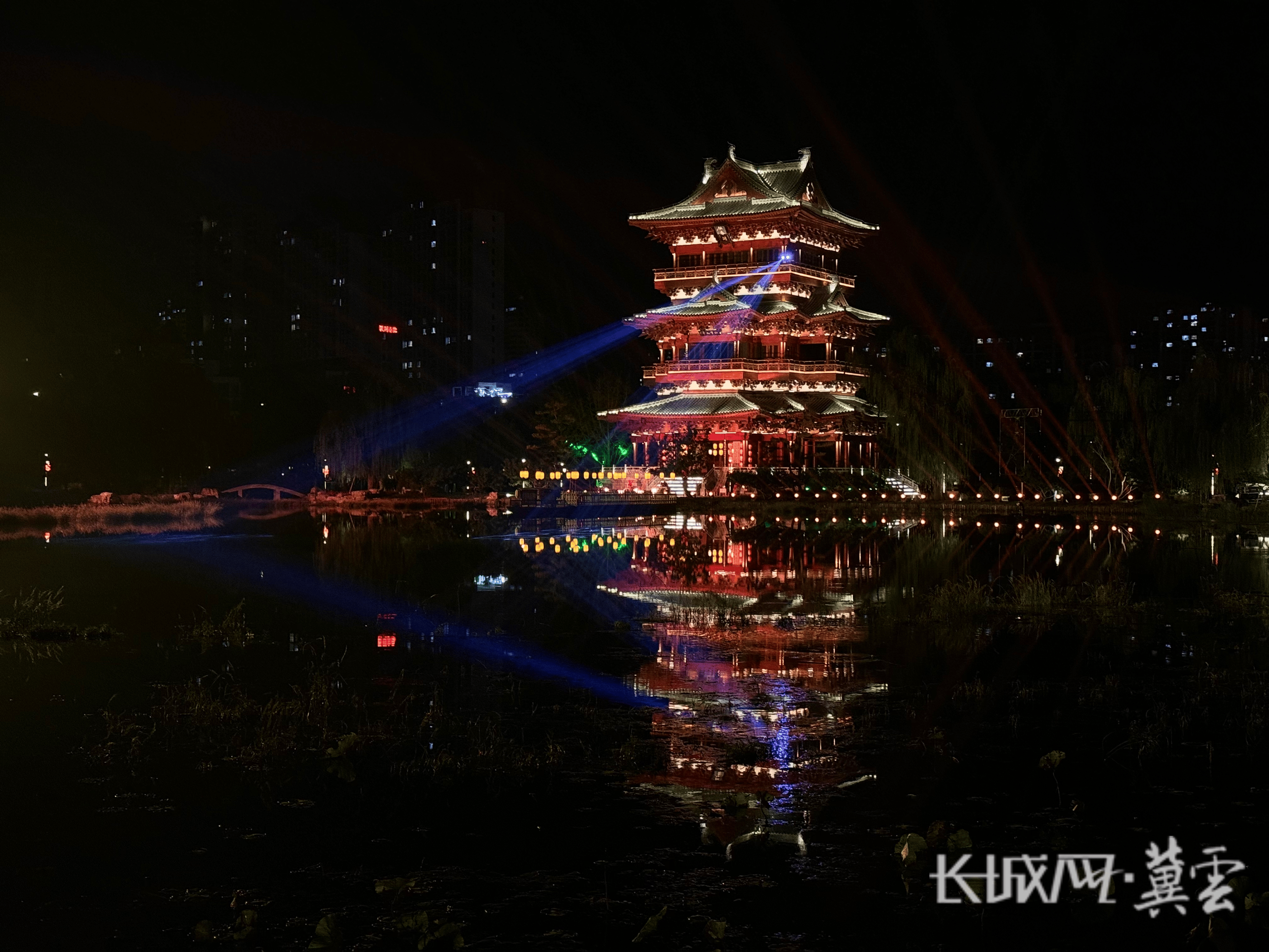 定州夜景图片图片