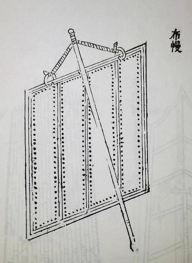 古代布幔图片