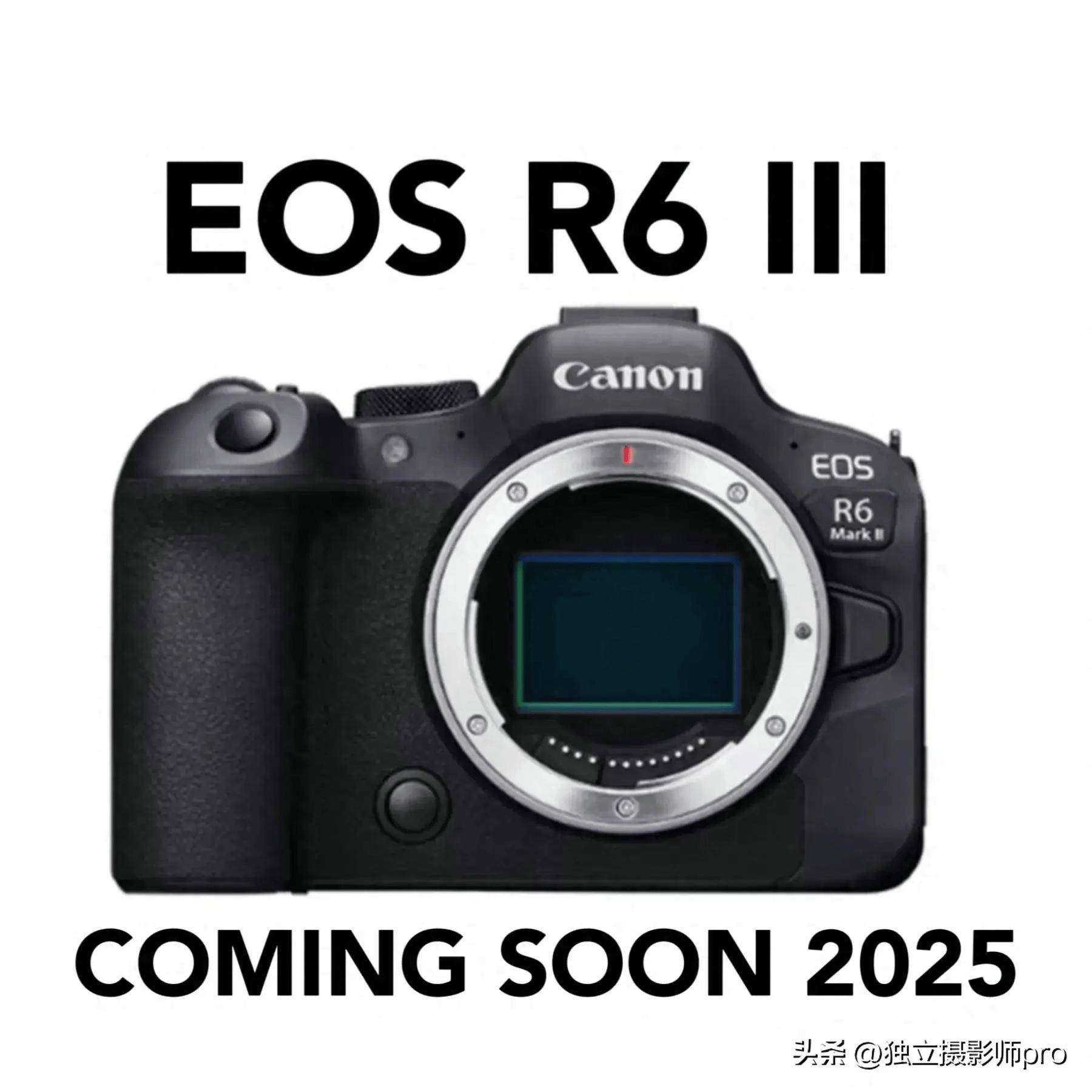 佳能新品eos r6 mark iii相机来了_测试_该机_参数