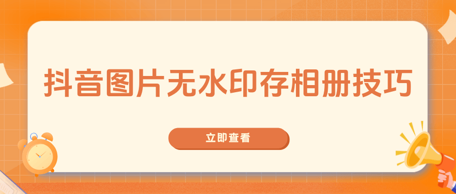分享4款新手适用的无水印保存软件